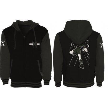 HUNTER X HUNTER - Gon Freecss - Jacket Varsity Homme (L)