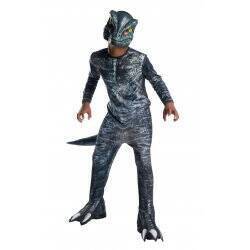 Rubies - Jurassic World - Velociraptor Blue Costume (128 cm)
