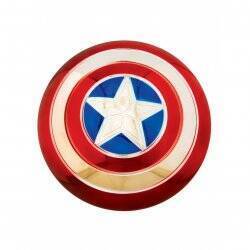 Rubies - Captain America Electroplated Metallic 12 Shield (34947)