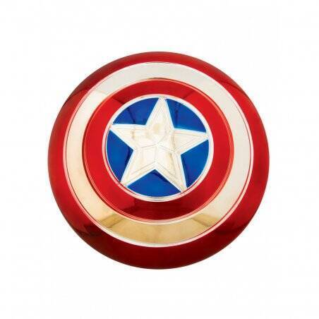 Rubies - Captain America Electroplated Metallic 12 Shield (34947)