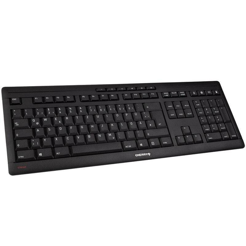 Cherry STREAM Keyboard WL             bk