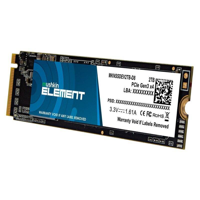 SSD Mushkin Element M.2 2TB PCIe Gen3x4 NVME