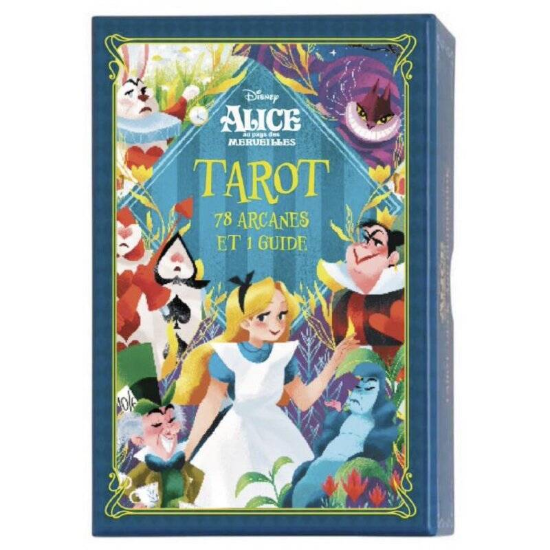 ALICE AUX PAYS DES MERVEILLES - Coffret Tarot