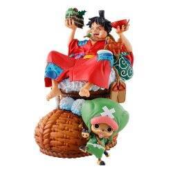 ONE PIECE - Logbox Re Birth Vol. 1 - Statuette Petitrama DX 11cm