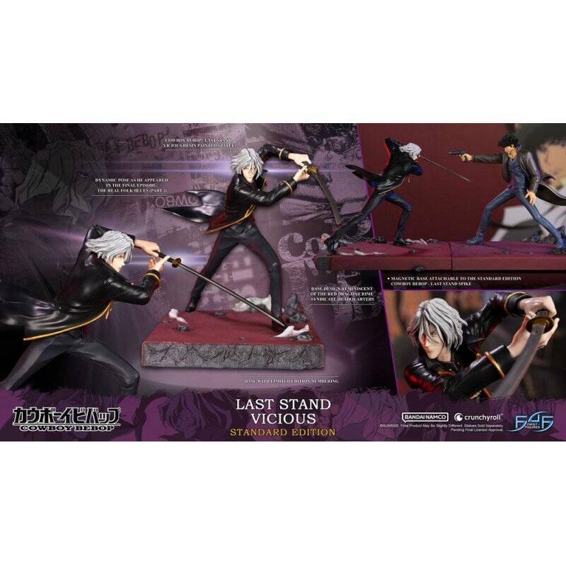 COWBOY BEBOP - Vicious "Last Stand" - Statuette 28cm