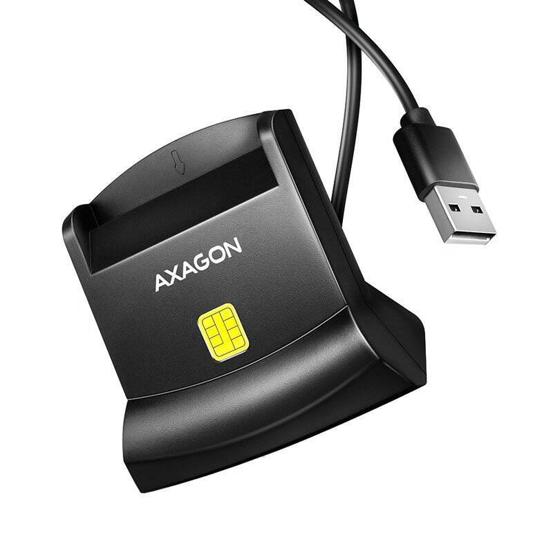 AXAGON CRE-SM4N USB Smart Card StandReader