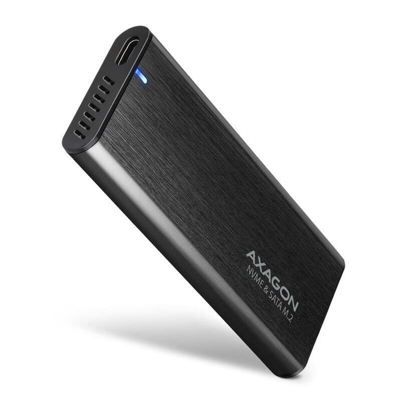AXAGON EEM2-SB2 USB-C 3.2 Gen 2, M.2 SSD Gehäuse - schwarz