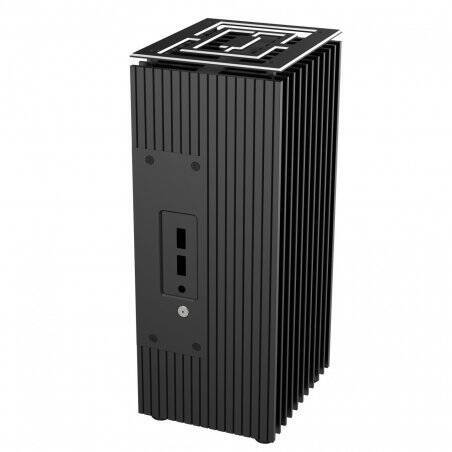 Akasa Turing Fanless UCFF-Gehäuse (Intel NUC), OEM - schwarz, LGA1700