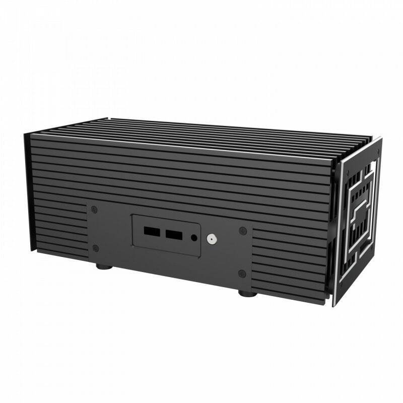 Akasa Turing Fanless UCFF-Gehäuse (Intel NUC), OEM - schwarz, LGA1700