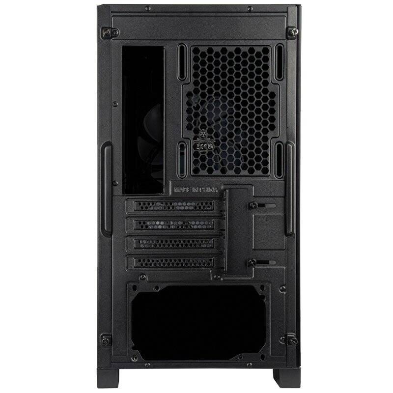 SilverStone FARA 312 Micro-ATX-Gehäuse, Tempered Glass - schwarz