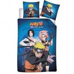 NARUTO SHIPPUDEN - Parure de lit 140x200cm  - '100% microfibre'