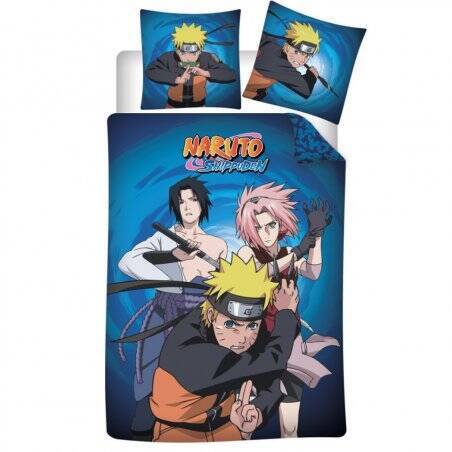 NARUTO SHIPPUDEN - Parure de lit 140x200cm  - '100% microfibre'