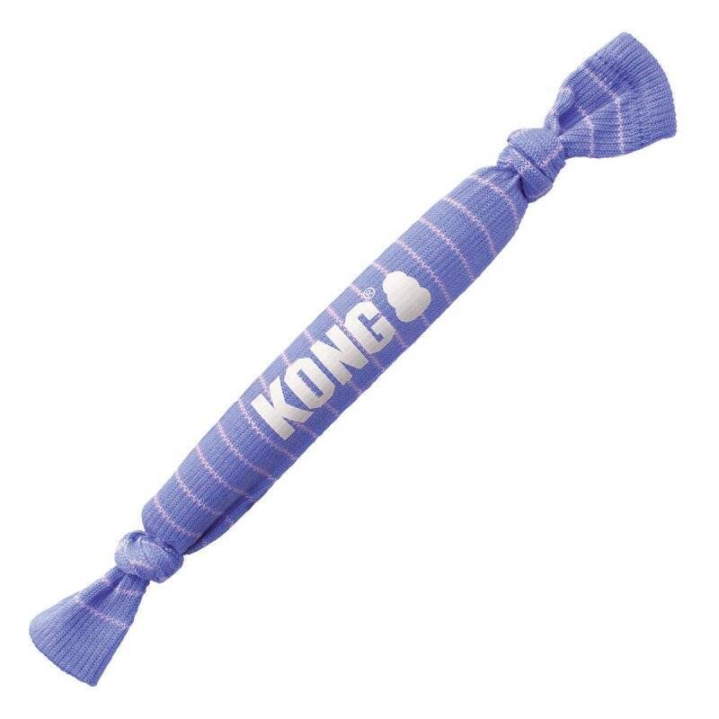 KONG - Puppy Signature Crunch Rope Single - Purple