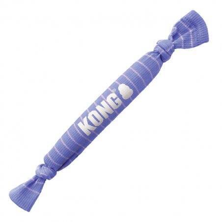 KONG - Puppy Signature Crunch Rope Single - Purple