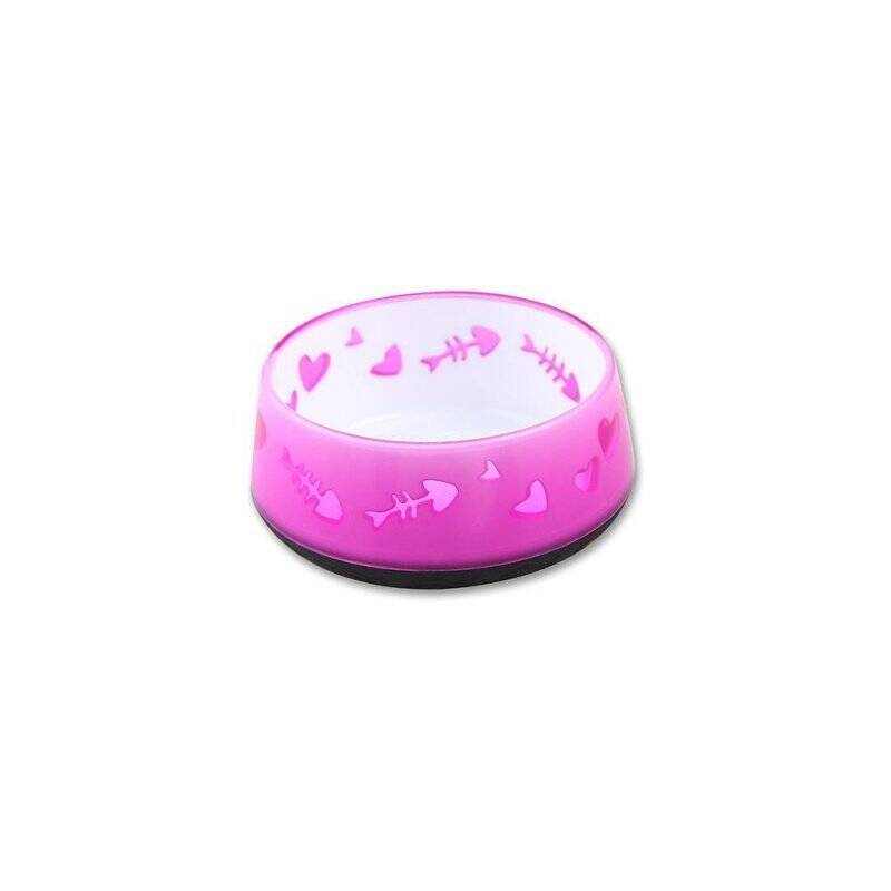 ALL FOR PAWS - Cat Bowl Heavy Base pink - (785.0204)