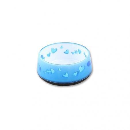 ALL FOR PAWS - Cat Bowl Heavy Base Blue - (785.0202)