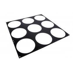 Alphacool SuperNova 1260 fan grill 9x140mm - black