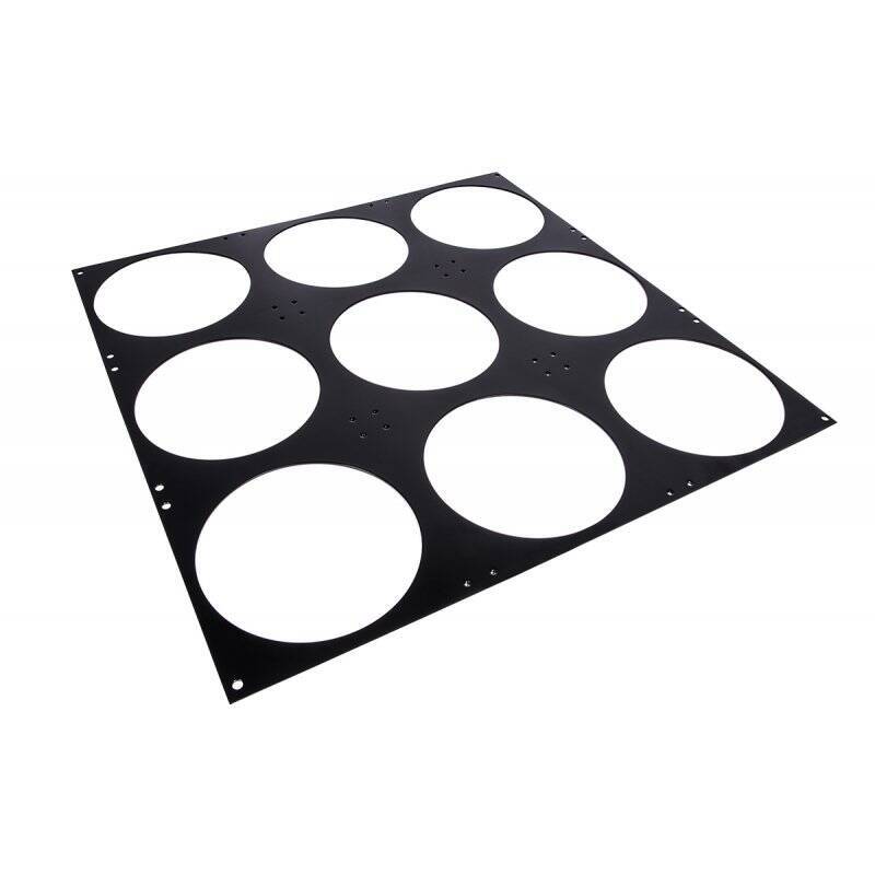 Alphacool SuperNova 1260 fan grill 9x140mm - black