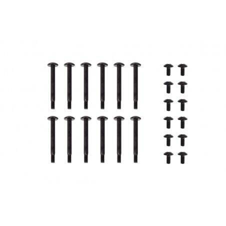 Alphacool radiator screw 12x M3x30mm/M3x5mm grey phillips flat head