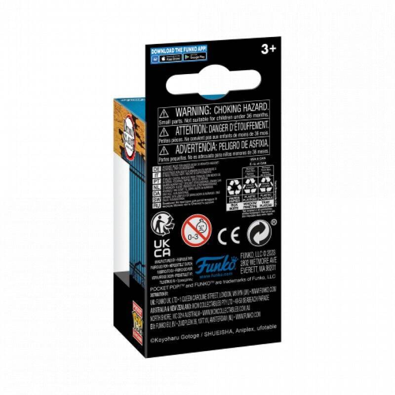 DEMON SLAYER - Pocket Pop Keychains - Nezuko in Basket