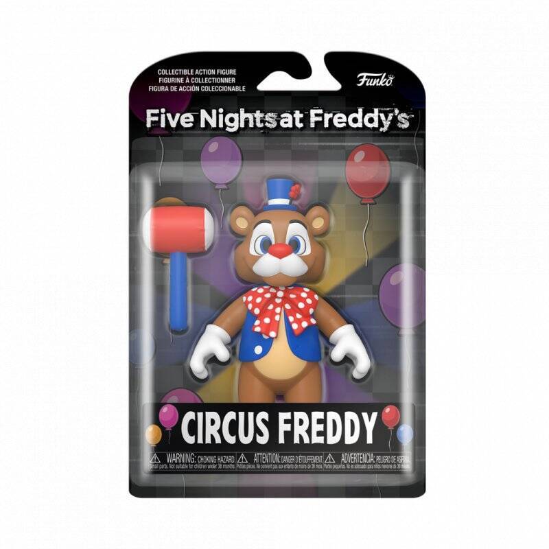 FNAF SECURITY BREACH - Circus Freddy - Action Figure POP 12.5cm
