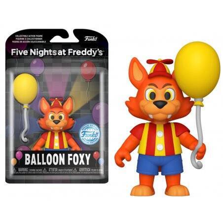 FNAF SECURITY BREACH - Balloon Foxy - Action Figure POP 12.5cm