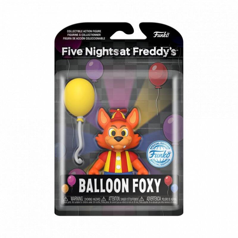 FNAF SECURITY BREACH - Balloon Foxy - Action Figure POP 12.5cm