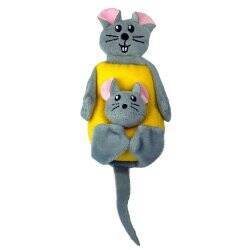 KONG - Cat Pull-A-Partz Cheezy 5,7X6,3X23Cm