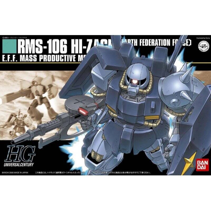 GUNDAM - HGUC 1/144 RMS-106 Hi-Zack (Earth Fed. Force) - Model Kit