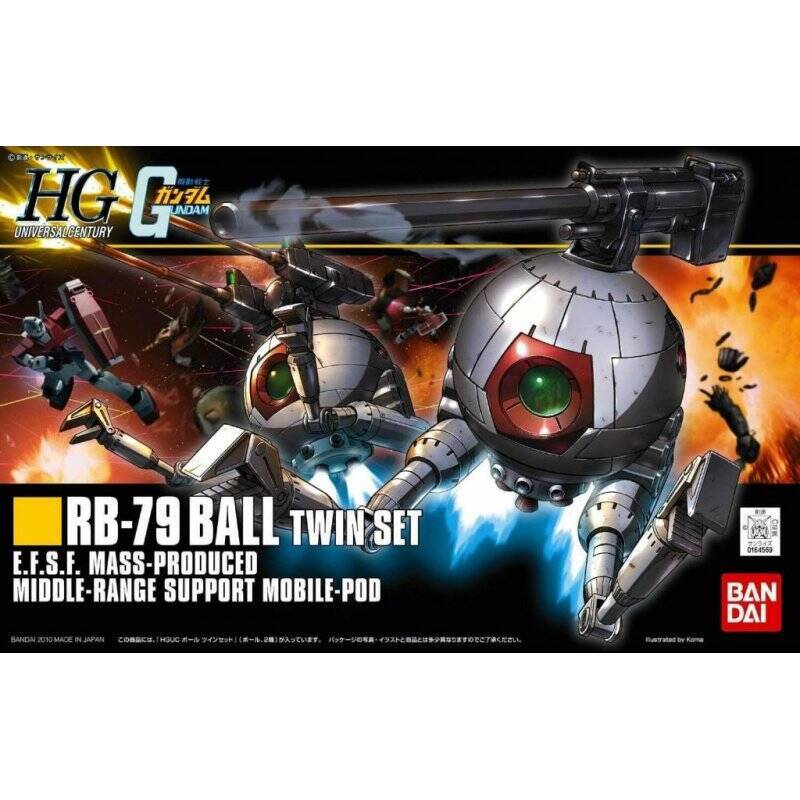 GUNDAM - HGUC 1/144 RB-79 Ball - Model Kit
