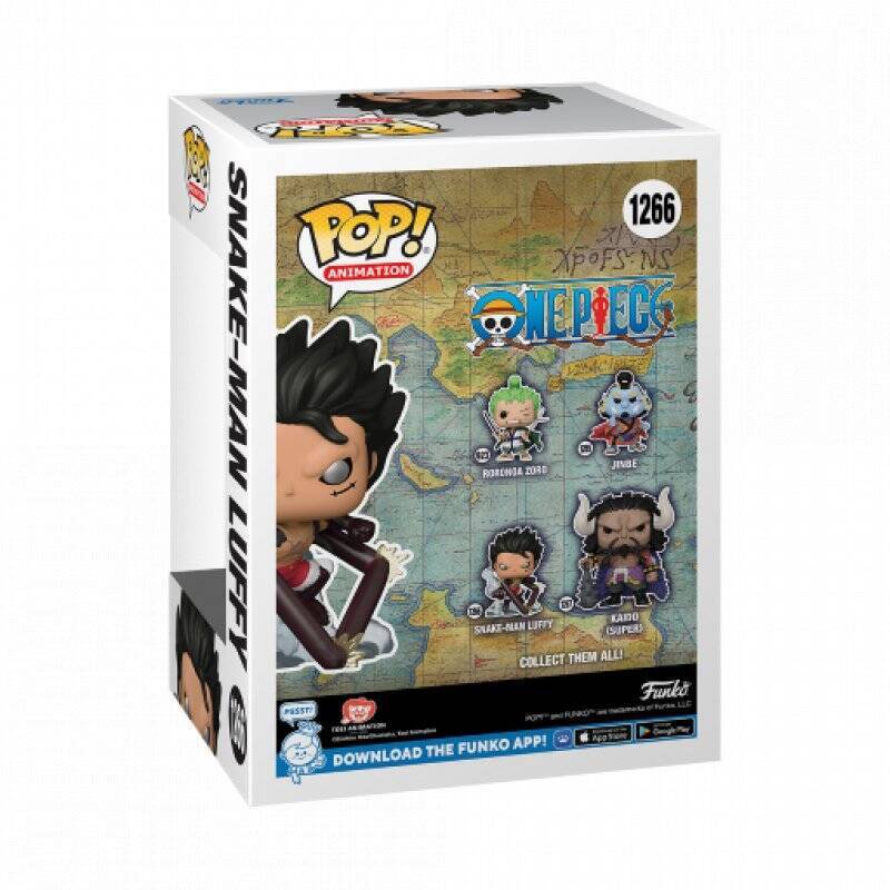 ONE PIECE - POP Animation N° 1266 - Snake-Man Luffy