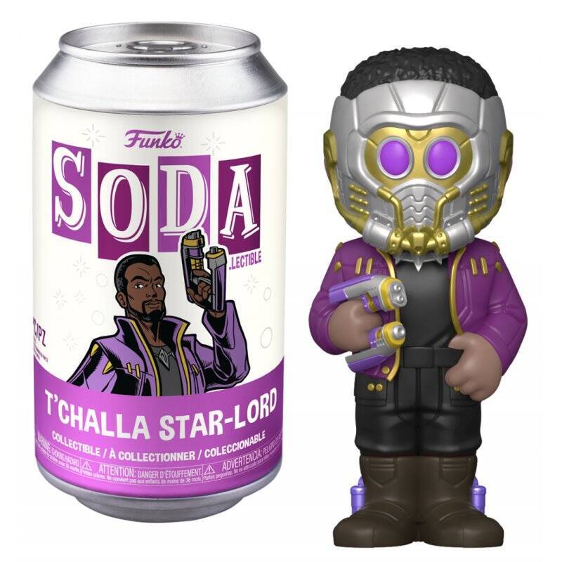 WHAT IF - POP Soda - Star-Lord T'Challa avec Hase
