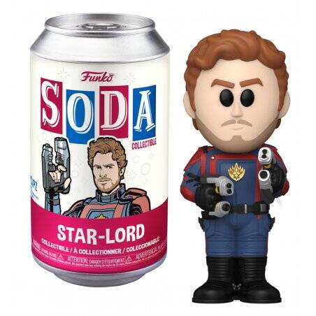 LES GARDIENS DE LA GALAXIE 3 - POP Soda - Star-Lord avec Chase (M)