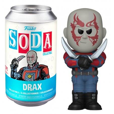 LES GARDIENS DE LA GALAXIE 3 - POP Soda - Drax avec Chase (M)