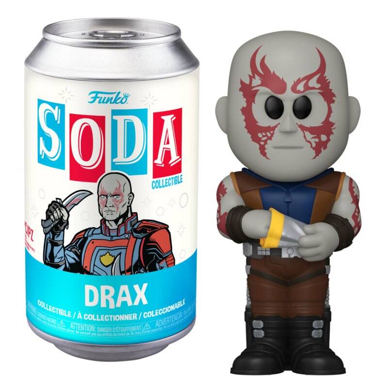 LES GARDIENS DE LA GALAXIE 3 - POP Soda - Drax avec Chase (M)