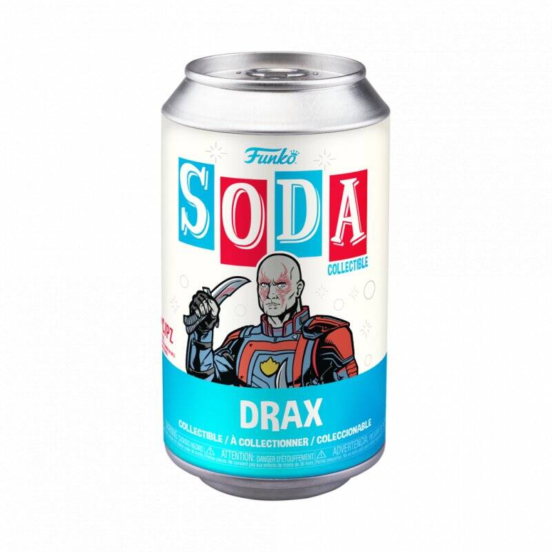LES GARDIENS DE LA GALAXIE 3 - POP Soda - Drax avec Chase (M)