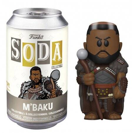 BLACK PANTHER WAKANDA FOREVER - POP Soda - M' Baku avec Chase