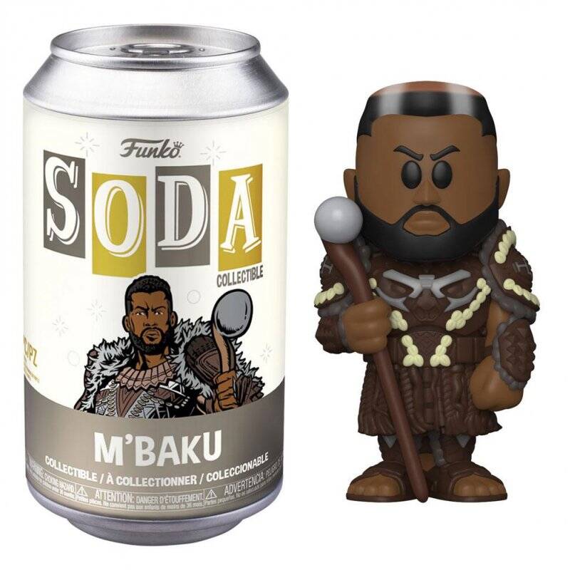 BLACK PANTHER WAKANDA FOREVER - POP Soda - M' Baku avec Chase