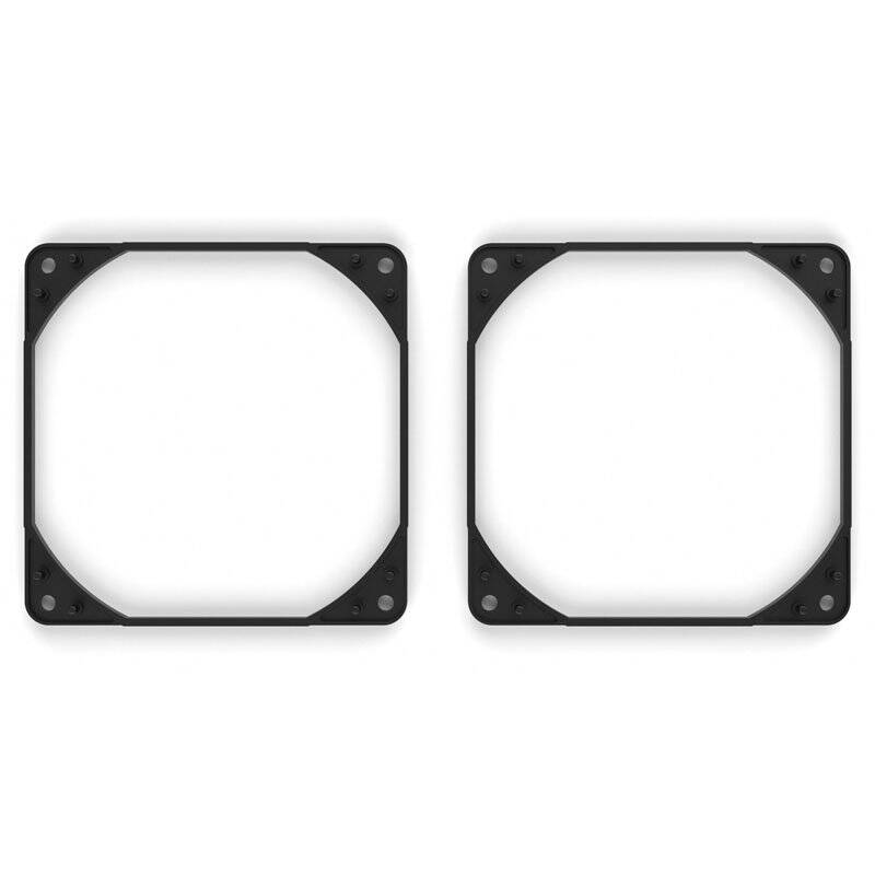 Noctua NA-IS1-12 chromax.black Abstandhalter für 120-mm-Lüfter - 2er Set