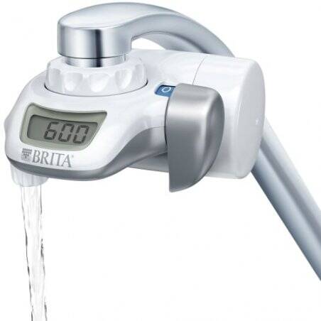 Brita 1.2023.0413 filtre à eau Filtre à eau pour robinet 600 L Argent, Blanc