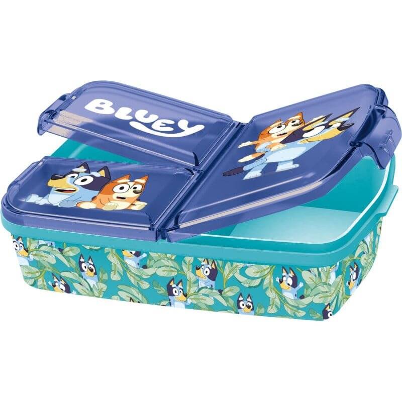 Euromic - Multi Compartment Sandwich Box - Bluey (088808735-50620)
