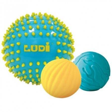 Ludi - Sensory ball set - blue - LU30021