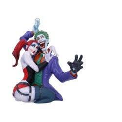 HARLEY QUINN AND THE JOKER BUST 37,5CM
