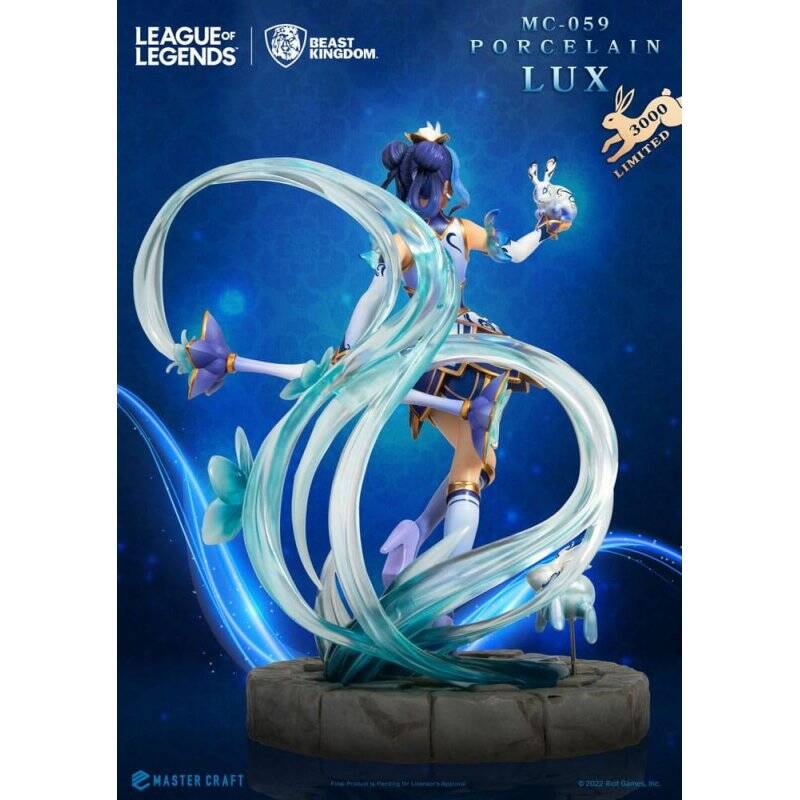 LEAGUE OF LEGENDS - Porcelain Lux - Statuette Master Craft 42cm