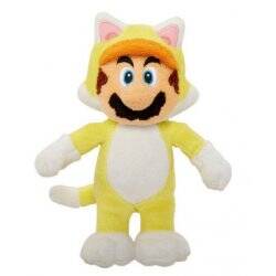 SUPER MARIO 3D LAND - Mario Chat - Peluche 24cm