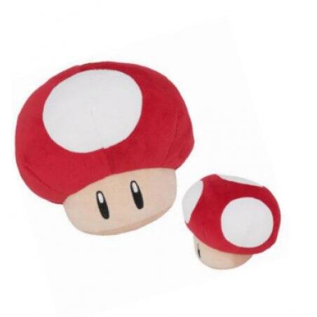 SUPER MARIO - Super Champignon - Peluche 16cm