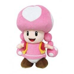SUPER MARIO - Toadette - Peluche 20cm