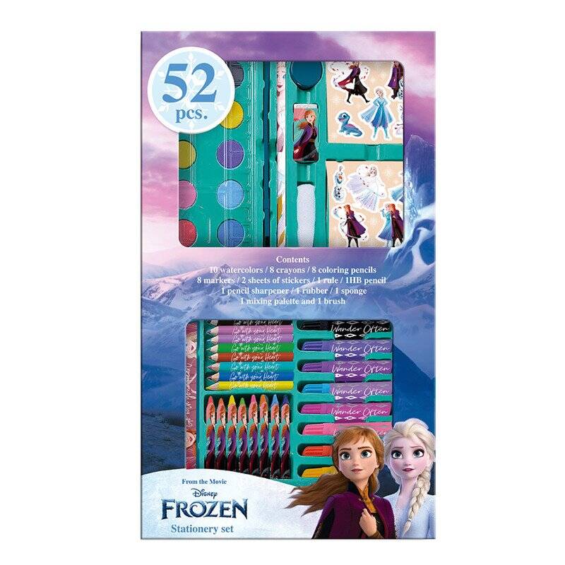 Euromic - Disney Frozen - Art Case 52 pcs. (017406952)
