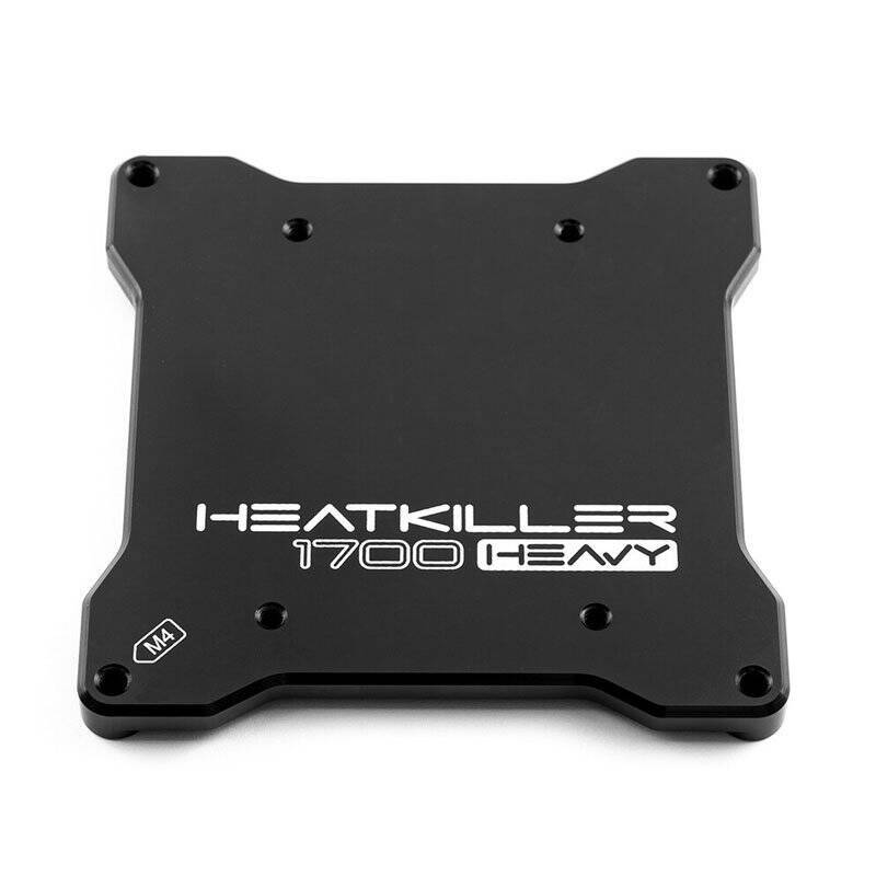 Watercool Heatkiller LGA 1700 Heavy Backplate - schwarz