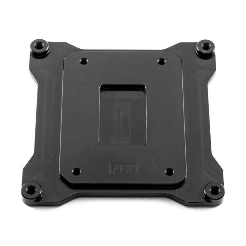 Watercool Heatkiller LGA 1700 Heavy Backplate - schwarz